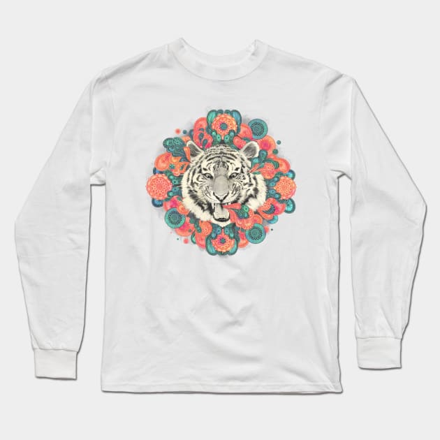 Bengal Mandala Long Sleeve T-Shirt by LauraGraves